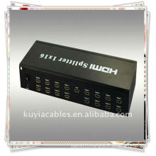 1x16 HDMI Splitter use a single HDMI source,accessing to multiple HDMI sinks